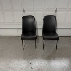 West Elm Dining Chair Set 