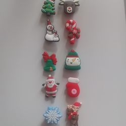 CHRISTMAS CROC CHARMS (1 LIGHTS UP)