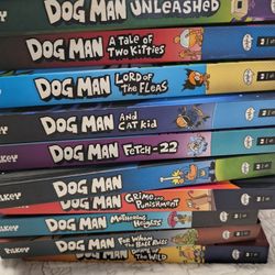 10 Dog Man Books By Dav Pilkey 