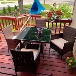 NEW! PATIO FURNITURE 5PC