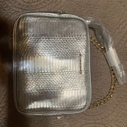 Victoria Secret Silver Crossbody Bag