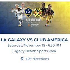 Club America 2Tickets Row E Section 131  ( 5 Rows From The Field)