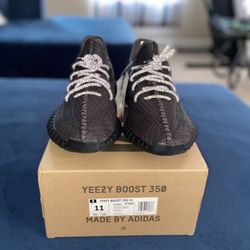 Adidas Yeezy 350 “Static Black” (Non Reflective) ***Dead Stock***