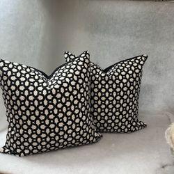 Decorated pillows