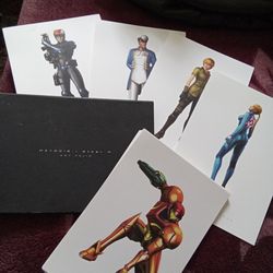 Collectible Metroid : Other M Art Folio