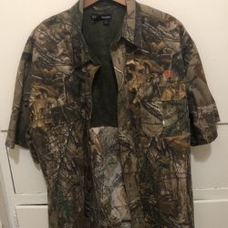 Camouflage Short Sleeve Shirt Size Mens XL 5.11 Tactical Series Brand