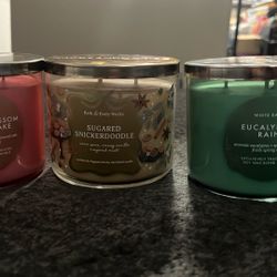 Bath & body Works candles 