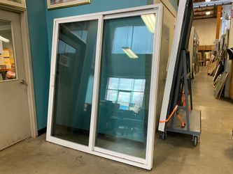 MILGARD 71.5″x81.5″ 1/8″ Suncoat Tempered Sliding Glass Door with Waterproof Flashing