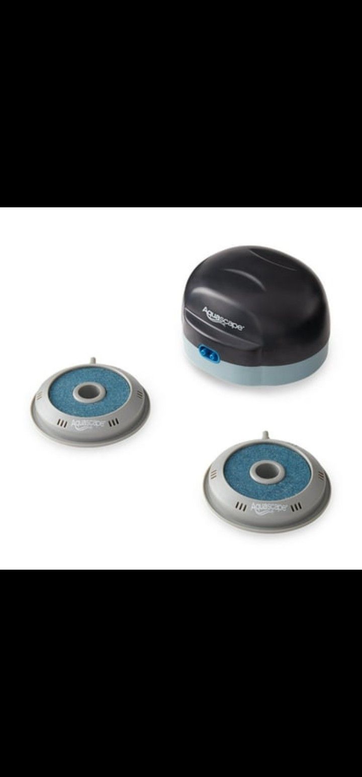 Aquascape 75000 Pond Air 2 ( only Aeration compressor + 2 disc diffusers )not included silicone Airlines