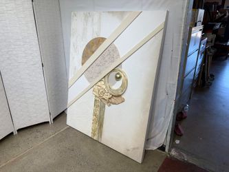 Vintage 3D Mixed Media Wall Art by Van Stafford