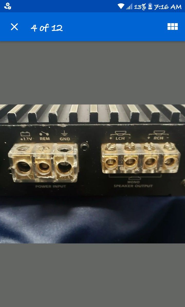 Power Acoustics Amp
