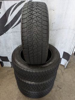 235/60r18 Bridgestone Blizzak DM-V2 studless winter snow tires