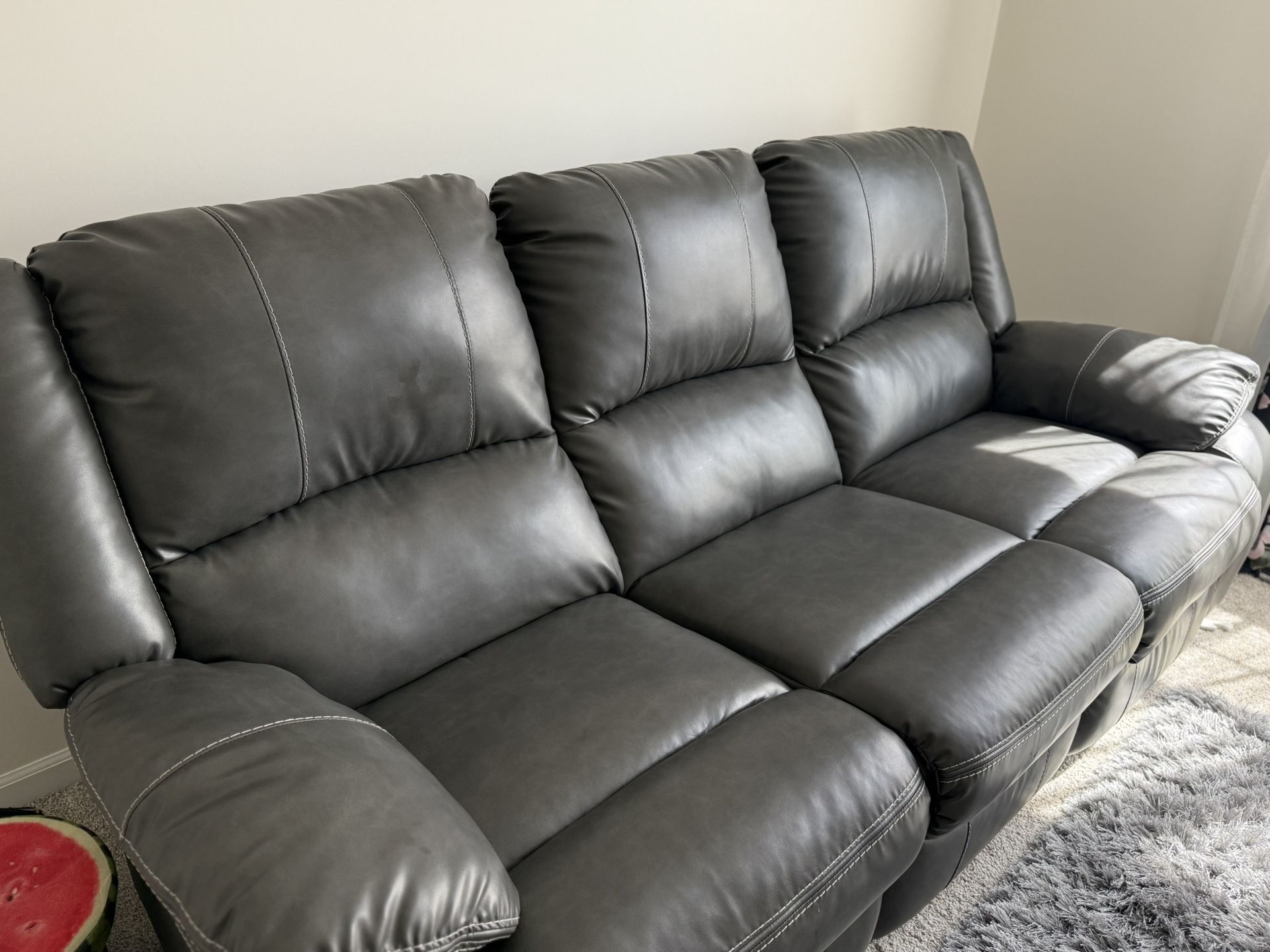 Couch Or Sofa,power  Recliner 