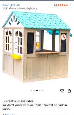 KidKraft oceanfront playhouse