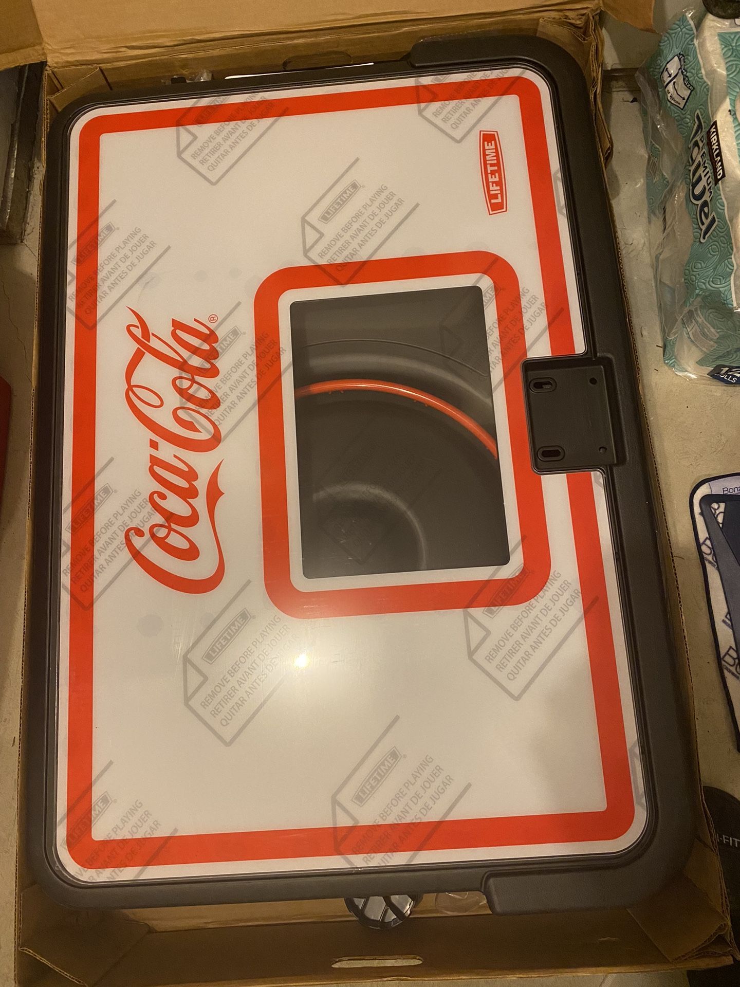 Lifetime Basketball Hoop Coca Cola Limited Edition