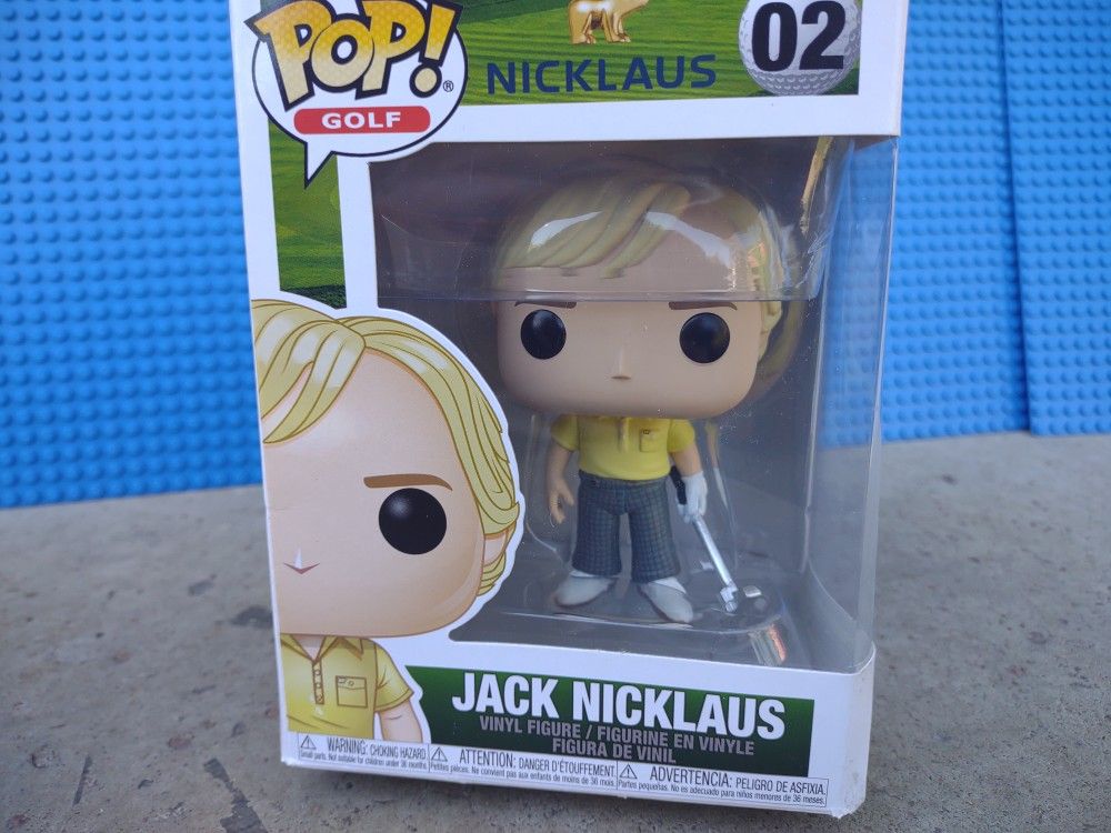 Jack Nicklaus Funko Pop! Golf Legend Vinyl Figure #02
