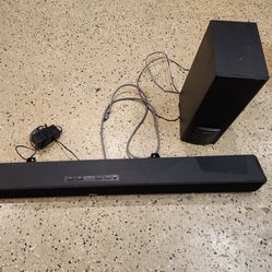 RCA Sound Bar And Subwoofer 