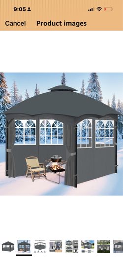 New gazebo Curtains only