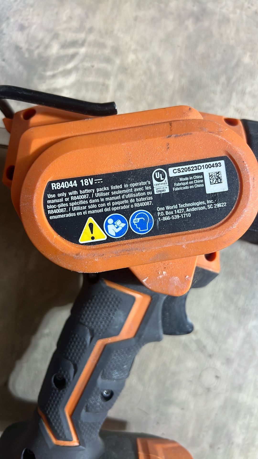 Ridgid Caulking Tool
