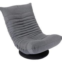 BIRDROCK HOME: RECLINING SWIVELING FLOOR GAME CHAIR