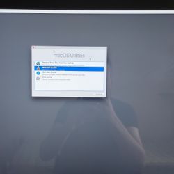 Apple iMac, an all-in-one desktop computer.