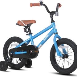 JOYSTAR Kids Bike for Ages 2-12 Years Boys Girls BMX Style Bicycle 14 Inch Kids Bike with Training Wheels, Children Bicycle for Kids & Toddler