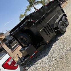 New 2027 Dump Trailer 4ft