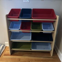 Toy Bin Storage Organizer