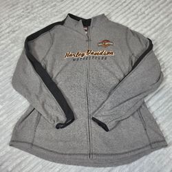 Harley-Davidson Flared Womans 2xL Full Zipper Fleece Jacket