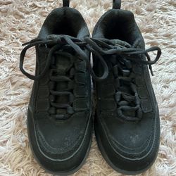 Womens Black Fila Shoe