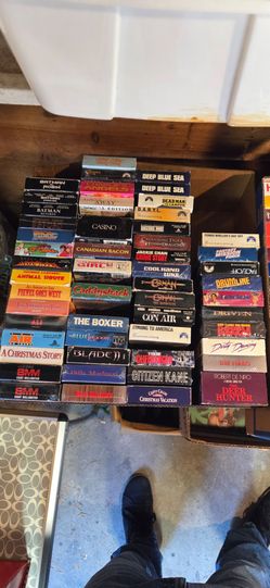 VHS - $5/each