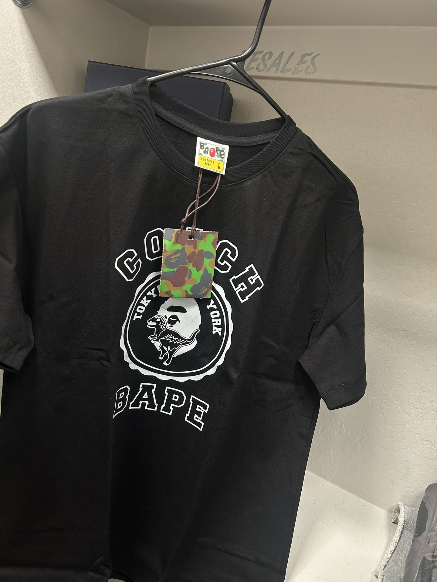 COACH X BAPE TEE LARGE