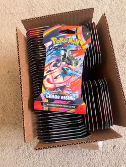 POKÉMON CHAOS RISING TCG SLEEVES!!!
