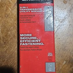 Milwaukee 3in1 Transmission Utility Socket 