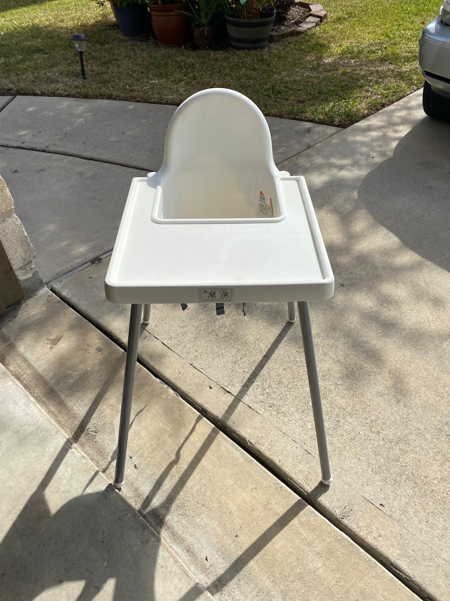 IKEA ANTILOP high Chair Whit Tray