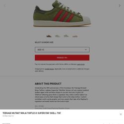 TMNT Adidas Superstar Shell Toe