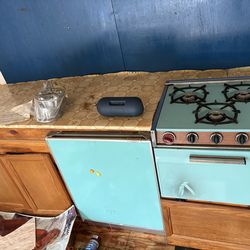 Propane, stove, refrigerator assembly