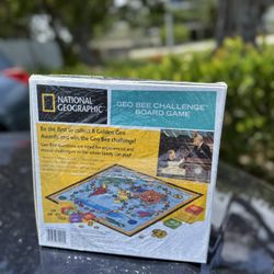National Geographic Geo Bee Challenge Board Game – Brand New & Sealed
