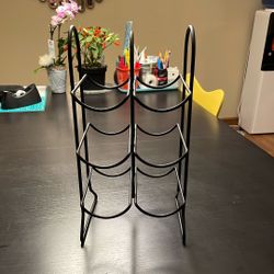 6 Bottle Metal Wine Rack