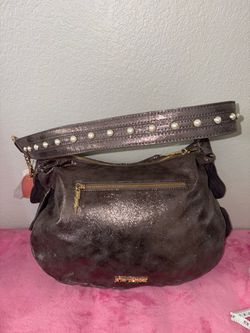 Betsy Johnson Ruffle Hobo Bag