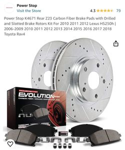 Power stop Pads & Rotors