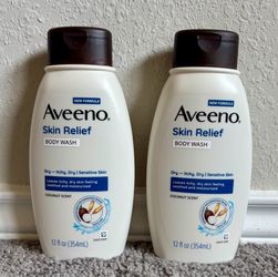 Aveeno Body Wash 12oz $5 each