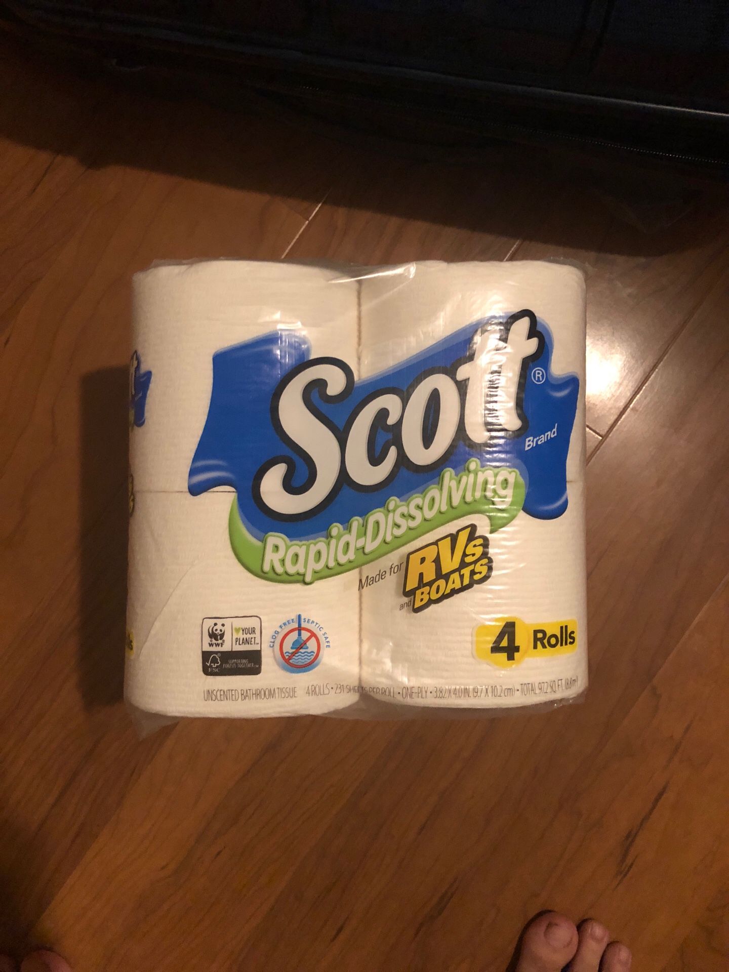 RV toilet paper(BRAND NEW) 2 packs