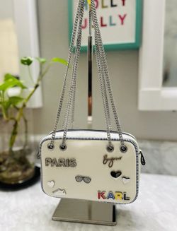 Karl Crossbody Bag New With Tag And Dirt Bag 