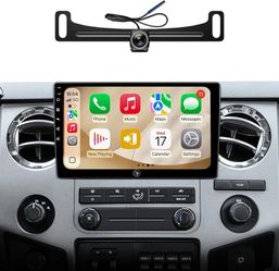 QLED Car Stereo for Ford F150 2004-2008 F250 F350 Wireless CarPlay