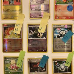 Vintage Holo/Reverse Holo Pokémon Cards