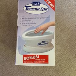 IGIA Therma-Spa paraffin Wax Machine