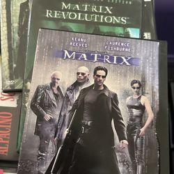 Matrix DVD 3 Movies Matrix, Reloaded And Revolutions