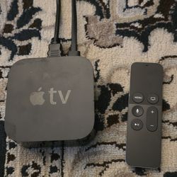 Apple 4th generation streaming device with siri remote