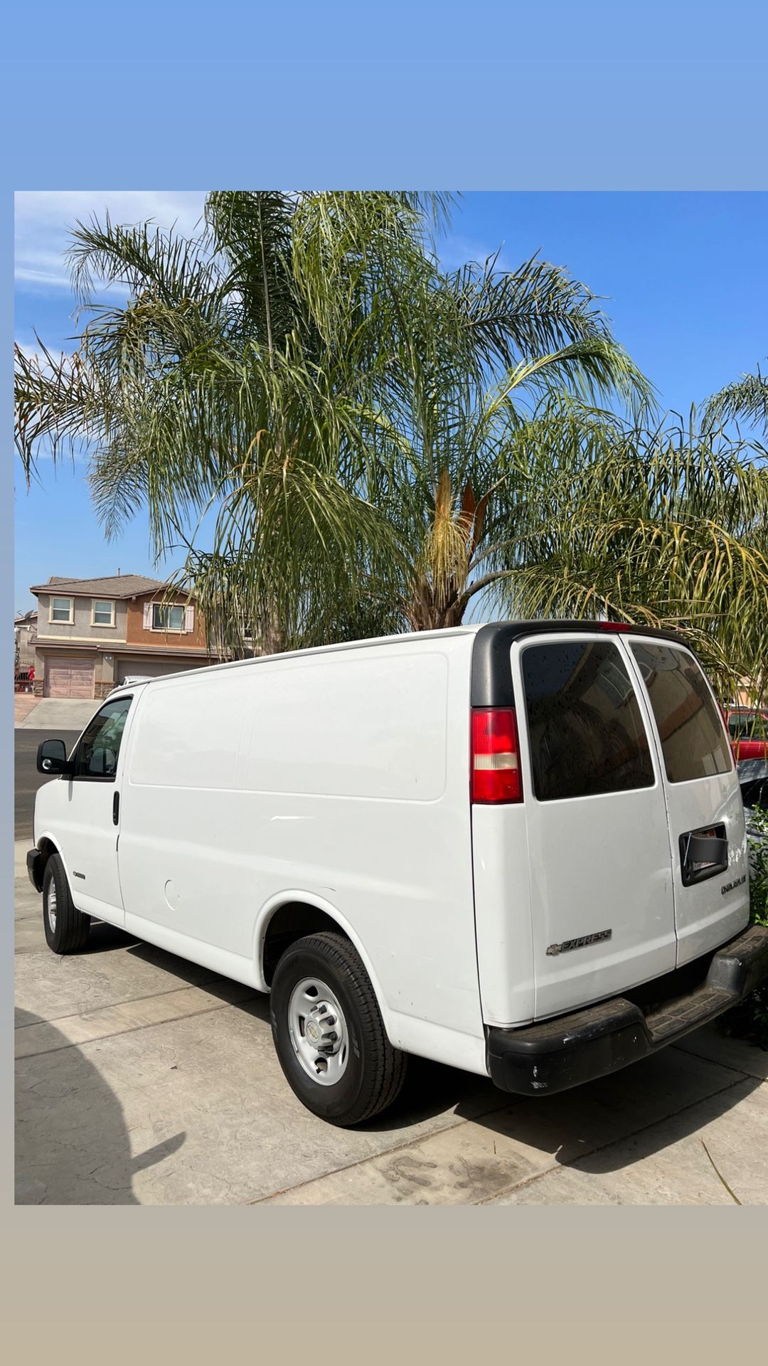 2006 Chevy Express 1500 With Detailing Setup 